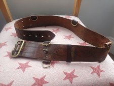 British Military Sam Browne Army belt for Uniform Dress
