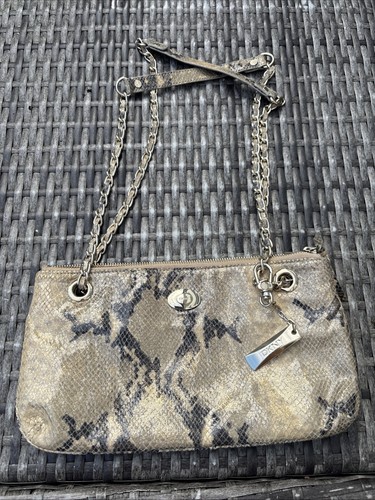 Dkny gold snake pattern - pattern, chain