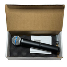Shure BLX2/B58 Handheld Transmitter with BETA 58A Vocal Mic Capsule H9 Band Work
