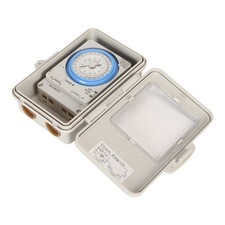 Mechanical Timer 15Minutes Interval Electrical Heavy Duty Time Switch AC100‑240V