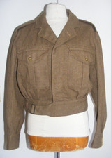 Vintage military battledress blouse 1949 pattern Royal Artillery chest 40" S9