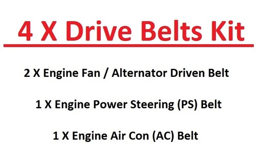 Engine fan alternator - engine, fan/alternator+ps+ac
