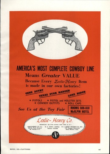 1953 paper leslie henry - 1953, ad