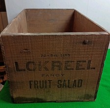 Vintage Wooden Fruit Crate