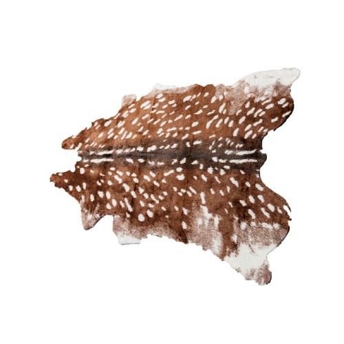 Faux fur tiger cow deer - faux,