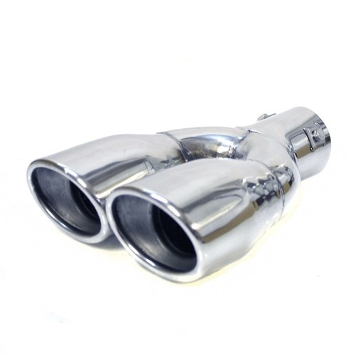 Twin exhaust tip trim - exhaust, pipe