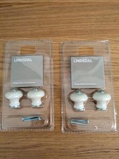 Ikea Lindsdal Kitchen Cabinet Door Knob Handles 2 packs 4 in total