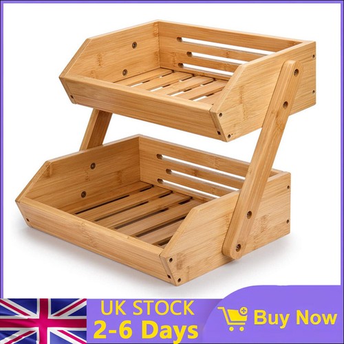 Tier bamboo kitchen fruit - bamboo,