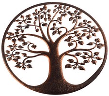 Large Tree Of Life 40cm Wall Decoration Plaque - Garden Or Home