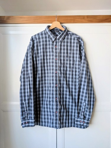 Rohan mens blue check plaid - blue,