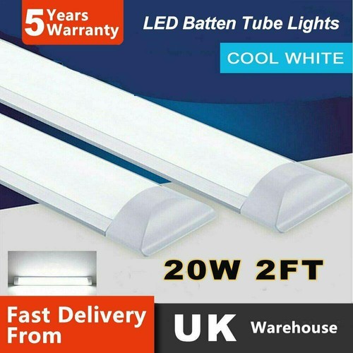 2ft 60cm slim - led, batten