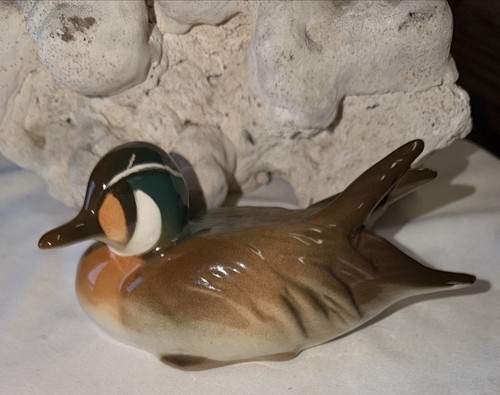 Vintage porcelain baikal - porcelain, duck