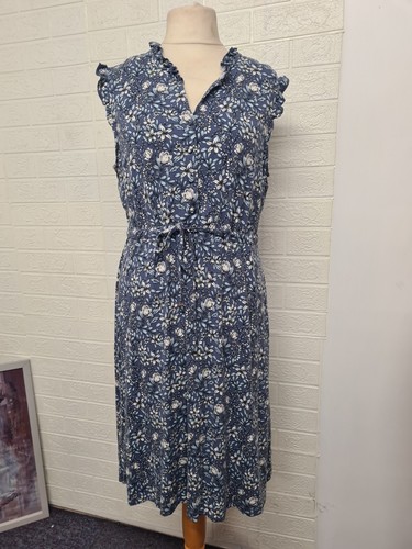 Laura ashley blue floral dress - laura,