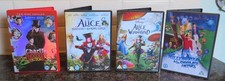 Willy Wonka and the Chocolate Factory/Alice In Wonderland/Looking Glass DVDs