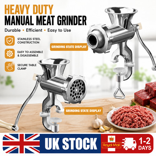 Manual meat grinder heavy duty - grinder,