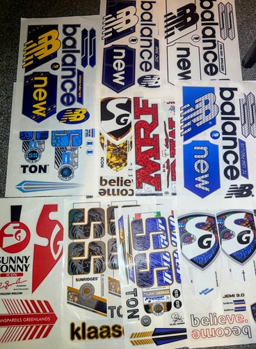Cricket bat stickers - cricket,