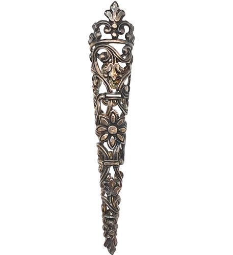 Vintage tussie mussie silver - mussie,