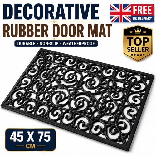 Decorative rubber door - decorative, mat