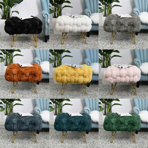 Handwoven plush faux fur - faux,