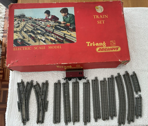 Triang train set 1959 - set, rax