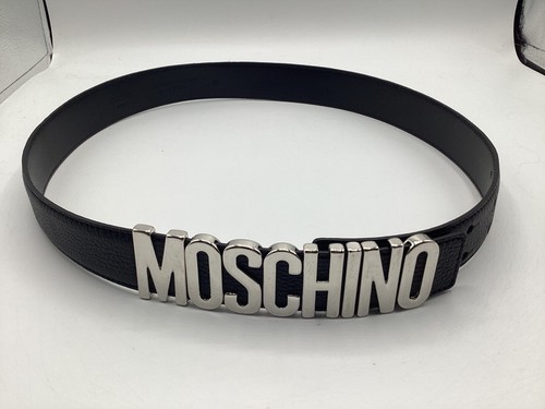 Moschino logo belt bnwt small - moschino,