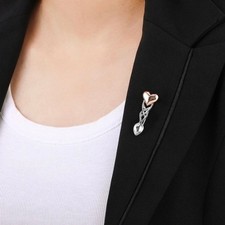 Welsh Love Spoon Brooch