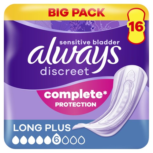 Incontinence pads long plus - incontinence,