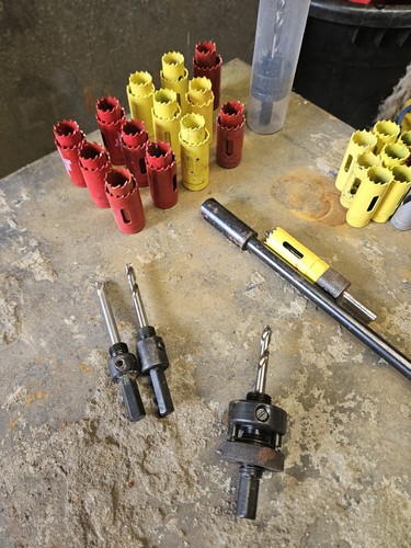 Job lot starrett hole - job, saws
