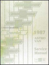 1987 Chevy Astro Van Shop