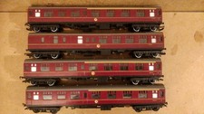 Rake of 4 mk1 coaches for