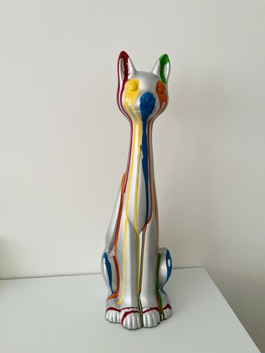 Contemporary large silver - large,