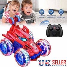 Spiderman Stunt Car Remote Control Cars Toys for Boys Girls, Monster Trucks UK