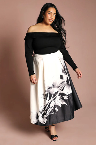 Coast mono midi skirt womens - skirt,