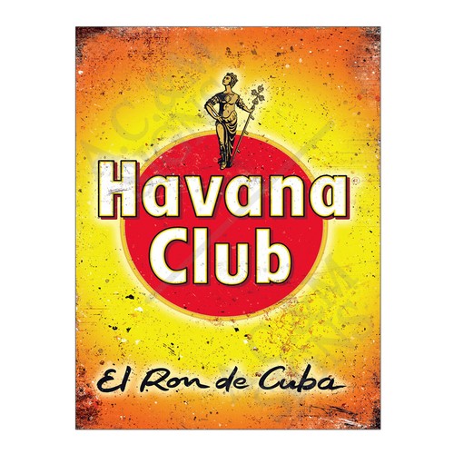 Metal tin sign - tin,