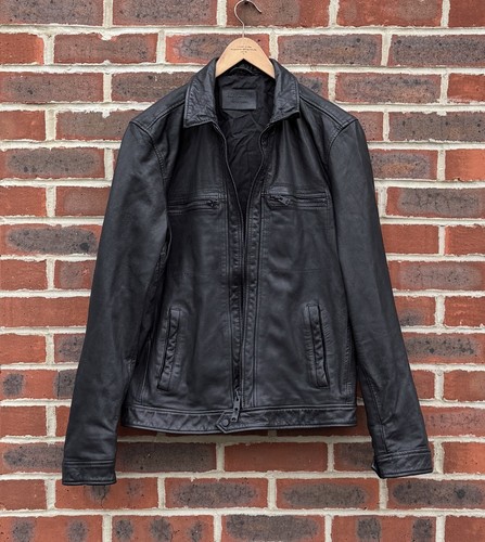 Allsaints lark leather jacket - allsaints,