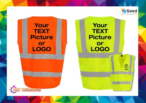Personalised vis vest - vis,