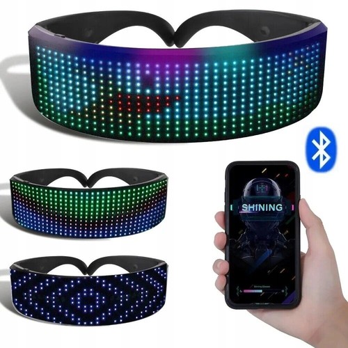 Rechargeable led glasses - rechargeable,