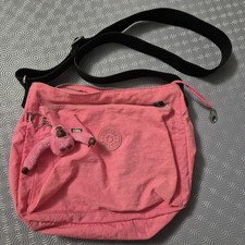 Kipling Pink Bag with Monkey