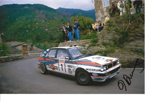 Didier auriol signed 12x8 - signed,