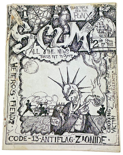 Scum punk zine - zine, fanzine