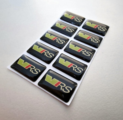 10x skoda vrs - 10x, badge