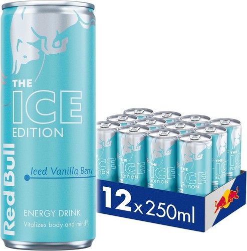 Red bull winter - iced, vanilla