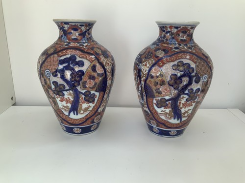 Antique pair japanese imari - pair, of