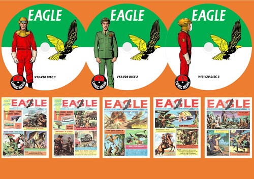 Eagle v13 v20 comic collection - comic,