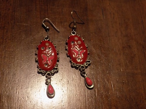 Vintage lot dangle earrings - dangle,