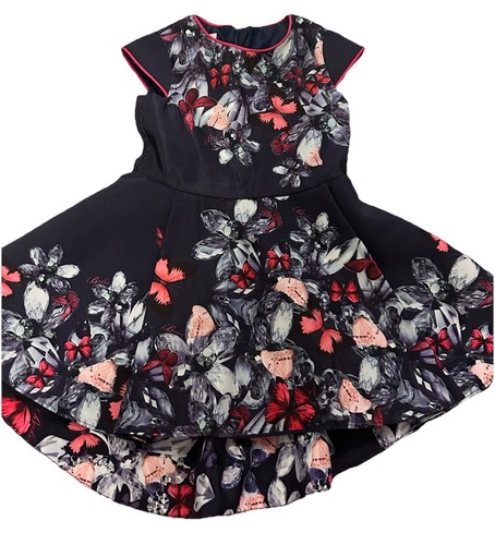Navy blue occasion dress - blue, by
