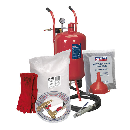 Sealey shot soda blasting - sealey, &