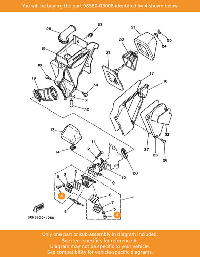 Yamaha screw pan head - pan,