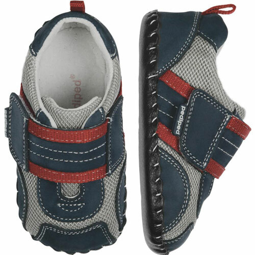 Pediped adrian navy grey - pediped, navy/grey/red