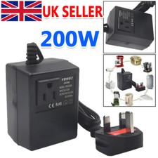 220V/240V To 110V/120V Voltage Converter Transformer Step Down Power UK